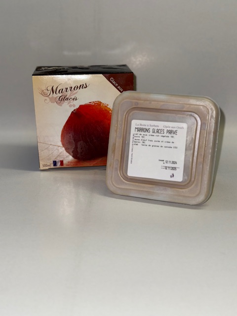 glace marron glacé