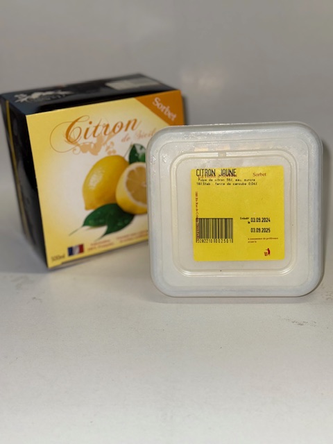 sorbet citron