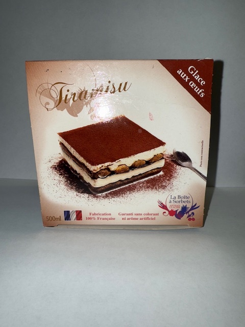 Glace Tiramisu Demi Litre