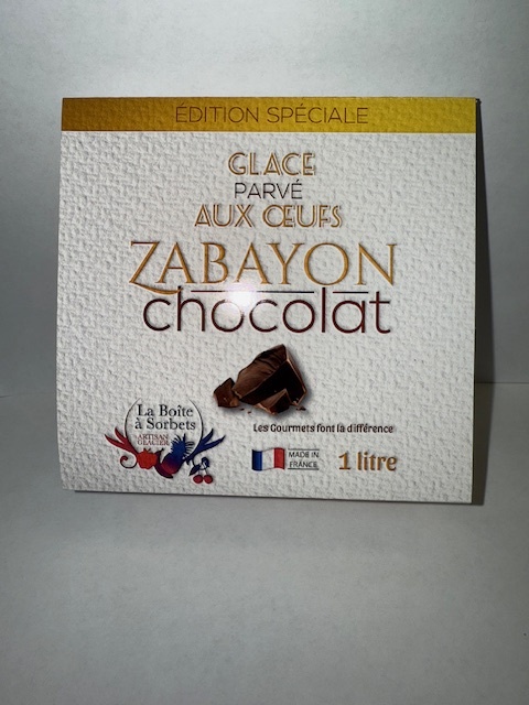 Glace Zabayon Chocolat Litre