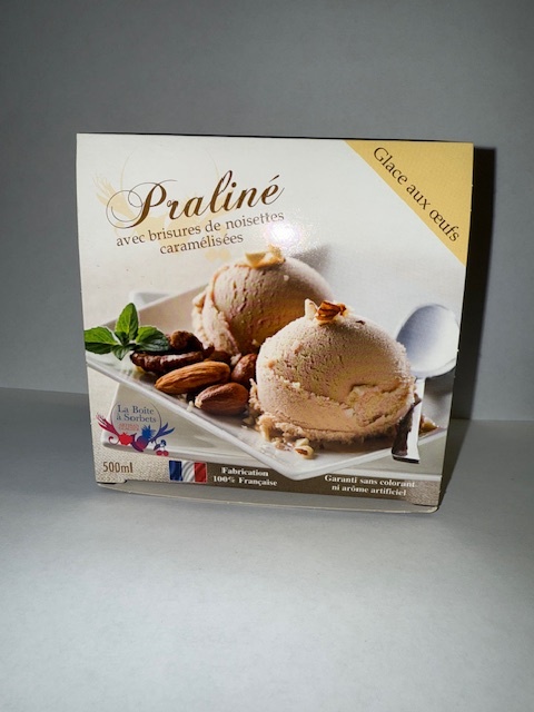 Glace Praliné Demi Litre